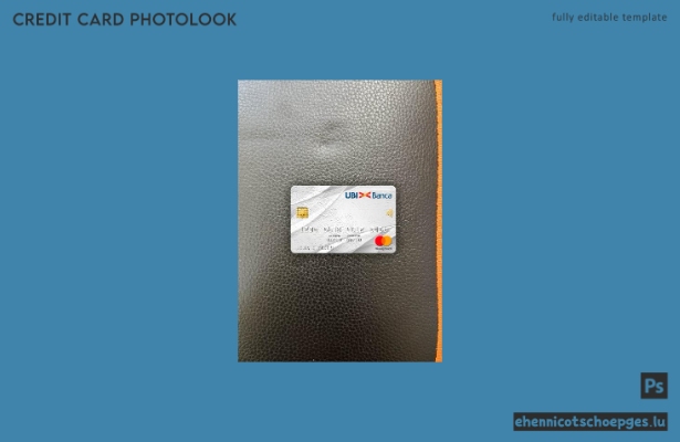 Italienische UBI Bank Mastercard Fotolook-Beispielvorschau